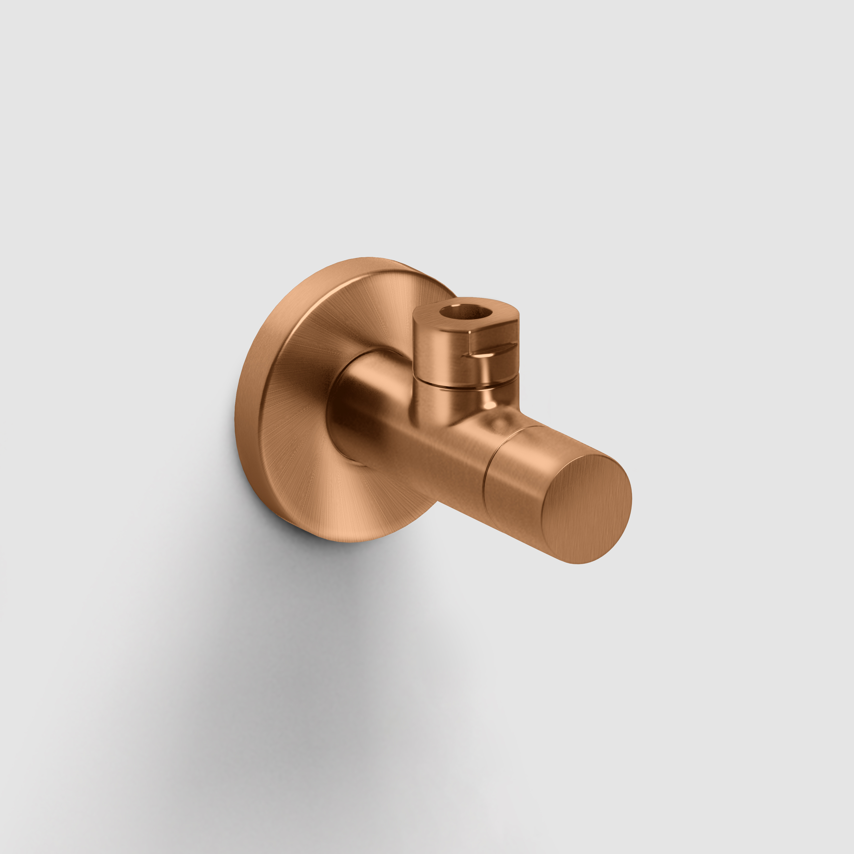 Clou Marathon 2 design hoekstopkraan brons geborsteld PVD